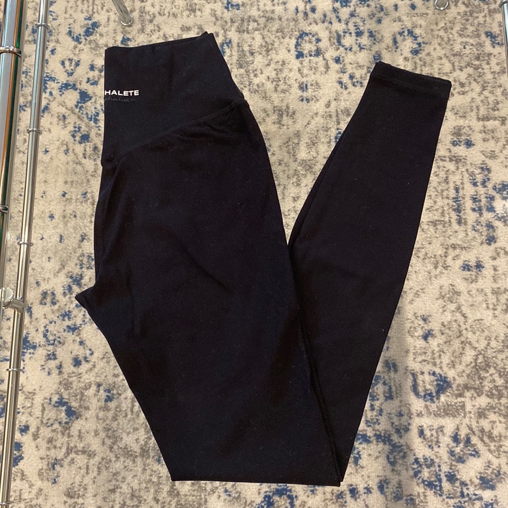 Alphalete Alphalux Essentials black leggings size small